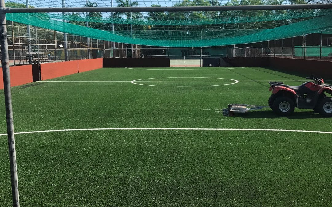 New soccer turf is in!